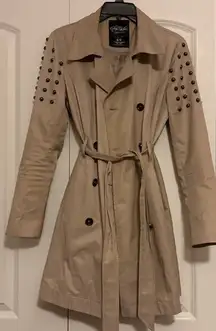 Aeropostale Pretty Little Liars Trench Coat Size Medium