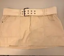 Abercrombie Belted Mini Skirt