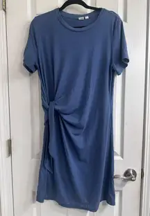 GAP Blue Casual T-Shirt Dress