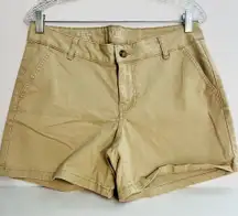 A.N.A. A New Approach Ladies Mid Rise Twill Shorts 
