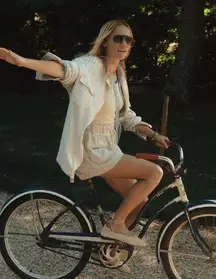 NWT free people 2 piece set-jacket and shorts