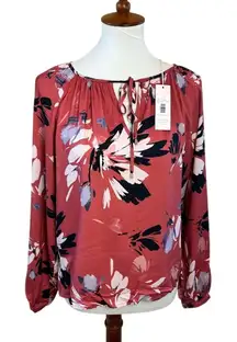 Yumi Kim Raven Top XS Sienna Fiesta Cinnamon Floral Print Blouse NWT‎ Fits Med