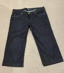 7FAM -Crop Dojo MillerDk wash- Size 32