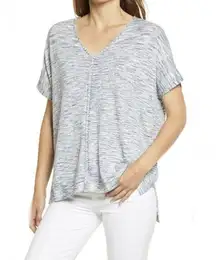 Caslon Popover popover Sweater Dolman Short Sleeves SMALL merle Poncho NEW