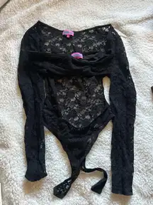 Two-Piece Lace Edikted Bodysuit