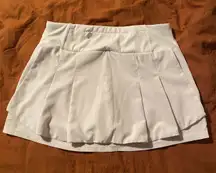 White Tennis Skirt