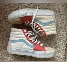 Vans Sk8-Hi Platform 2.0 Pastel Sneakers Women's Size 9.5