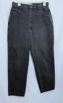 Vintage 90s Cactus Jeans Black Washed High Rise Mom Baggy Jeans‎ Style Size 14