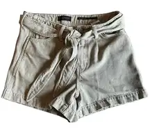 Banana Republic High-Rise Pleated 4" Jean Short Sz‎ 30