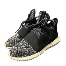 Adidas‎ Womens Tubular Defiant BB5122 Black Running Shoes Sneakers Size 7.5