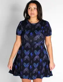 Disney BLACK PANTHER  Cakeworthy Skater Dress Sz M NEW