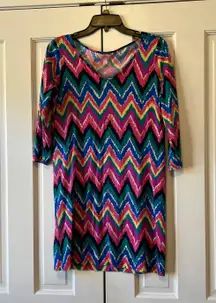 Lilly Chevron Gretchen Dress