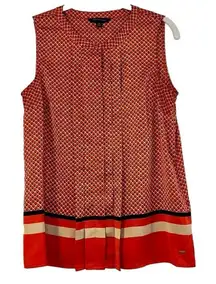 Tommy Hilfiger Women’s Diamond Argyle Tank Blouse Small