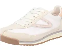 Tretorn Women's Cream and pink Sneakers size 8