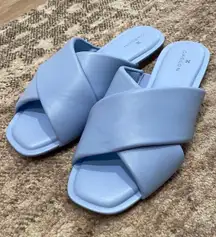 Crossover Slide Sandal