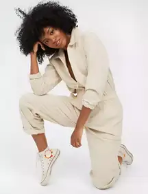 Aerie Offline Womens Lounge Corduroy Jumpsuit Utility Coveralls‎ Boilersuit XL