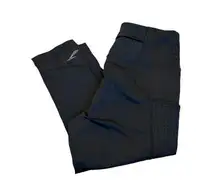 BROOKS black cropped leggings