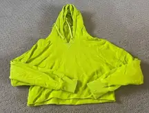 UGG Neon Crop Hoodie Sweatshirt Size XS Bin 226