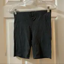 Forever 21 Grey Elastic Waist Pull On Biker Shorts S