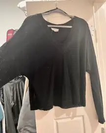 Black Long Sleeve Top