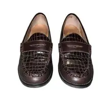 ✨Vionic Waverly Croc Brown Loafer✨