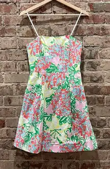 Lilly Pulitzer Mariposa Strapless Dress Size 0