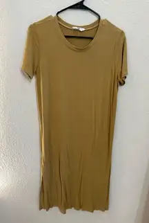 Olive Green Casual Dress