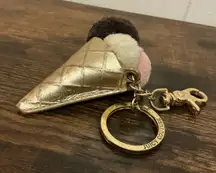 A Vintage Very Rare Juicy Couture Ice Cream Keychain Keyring Key Fob Charm