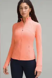 Lululemon NWT  Define Luon Jacket Sunny Coral Color Size 12