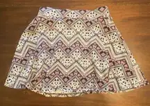 Vic secret aztec print skirt