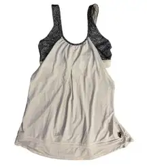 Lululemon Athletica Tops Lululemon Run Times Tank Top Heathered Ghost Size‎ 6