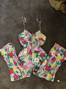 Floral romper 