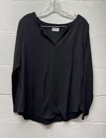 Maurice’s Vneck Waffle Knit Long Sleeve