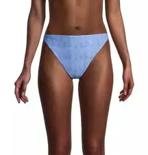 WeWoreWhat Amber Light Blue Denim Wash Bikini Bottom Size XL