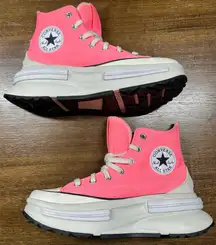Converse Women’s Size 7 Blush Run Star Legacy CX High Platform Sneakers