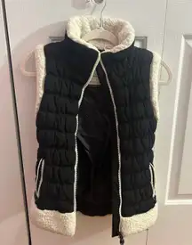 Black Puffer Vest