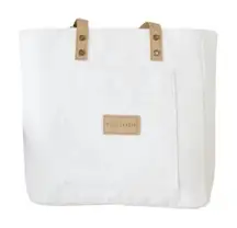 ✨COZY EARTH White Canvas Tote Bag✨