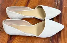 Crew Factory Shoes J. Crew Zoe Suede D’orsay Flats Nude color Size 7.5