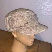 D&Y elastafit beige brown cadet cap