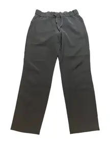 Lululemon On The Fly Pant 7/8 Women's Size 6‎ Black LW5BPMS 27" Inseam Pull On