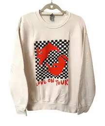 HARRY STYLES Love On Tour‎ Crewneck Sweatshirt Medium
