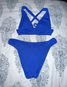 Blue Bikini Set