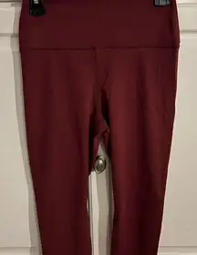 Ing athletic yoga‎ pants.  Size L. Burgundy.