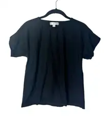 Amour Vert Black Short Sleeve T-Shirt | Women’s Size M | Made in USA