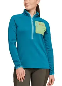 NWT Cotopaxi Otero Fleece Half Zip Pullover in Blue