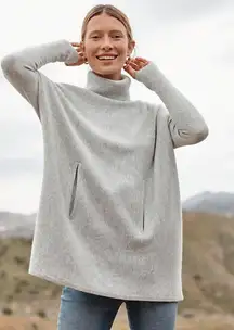 Garnet Hill Oversized Turtleneck Sweater