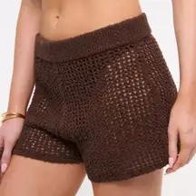 Abercrombie & Fitch Crochet-Style Coverup Short