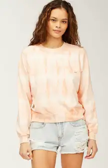 Sun shrunk tie dye crewneck sweatshirt small NWT