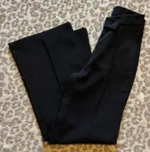 Cross waist band business pants 