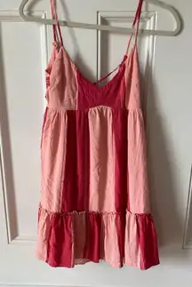Victoria and Sophia Sundress pink striped 